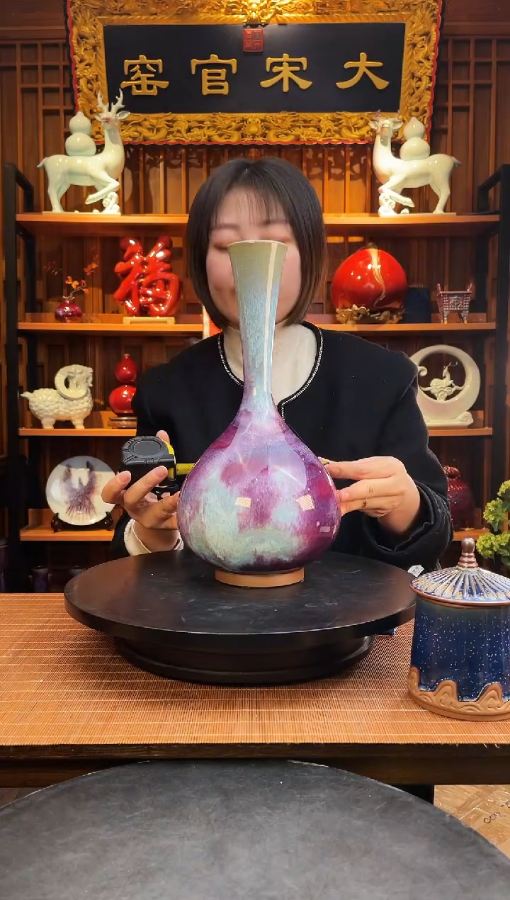 【闪购商品】摆件大宋官窑【鹅颈瓶】DS.26002