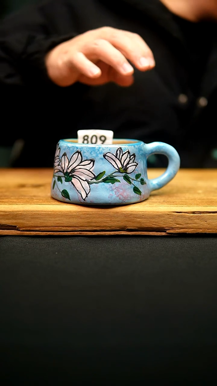 @@陶园瓷舍@@纯手工手绘@高温釉下彩