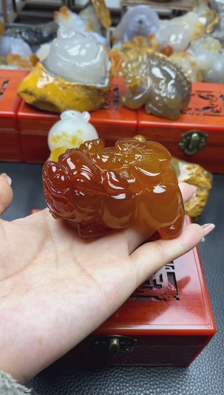 【闪购商品】玛瑙/玉髓手把未镶嵌00