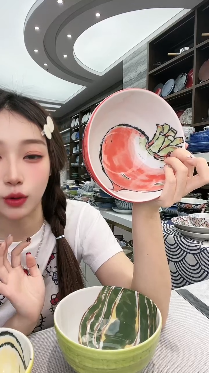碗蔬菜面碗16cm 2支