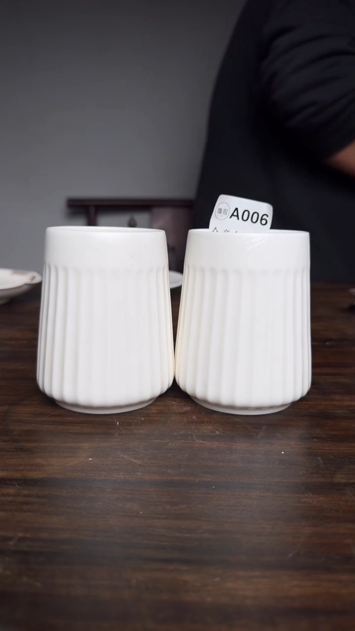 婺州龙窑烧制技艺2只水杯（A006