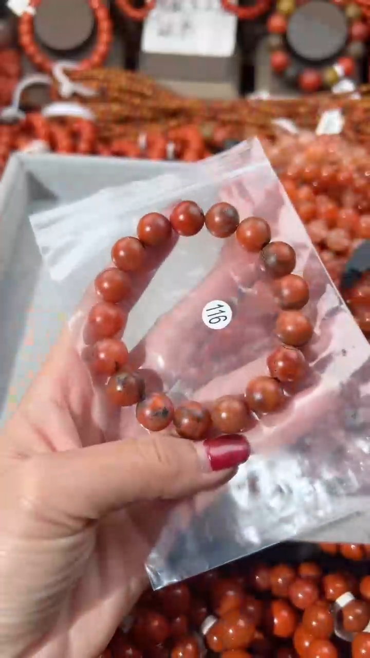 【闪购商品】南红玛瑙手串未镶嵌12
