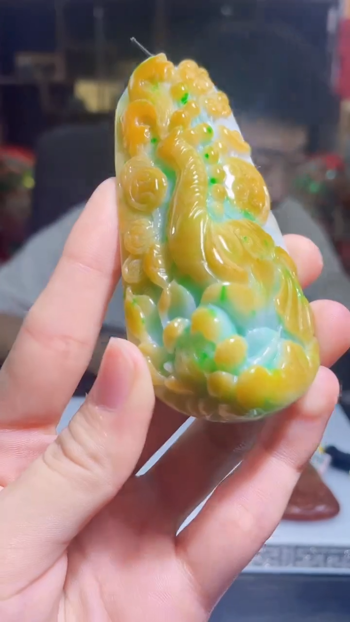 【闪购商品】翡翠吊坠(不含链)未镶嵌X123