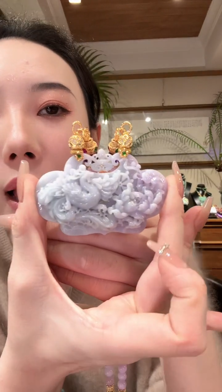 【闪购商品】翡翠颈饰未镶嵌国风