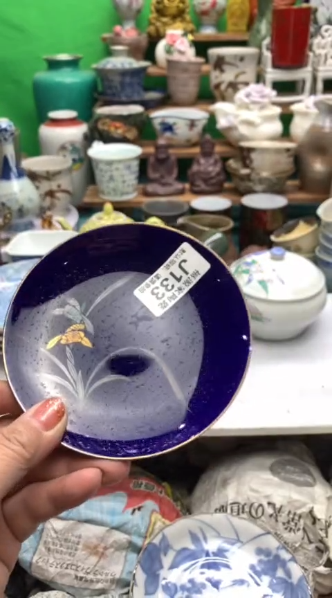 【闪购商品】盖碗海外回流瓷器