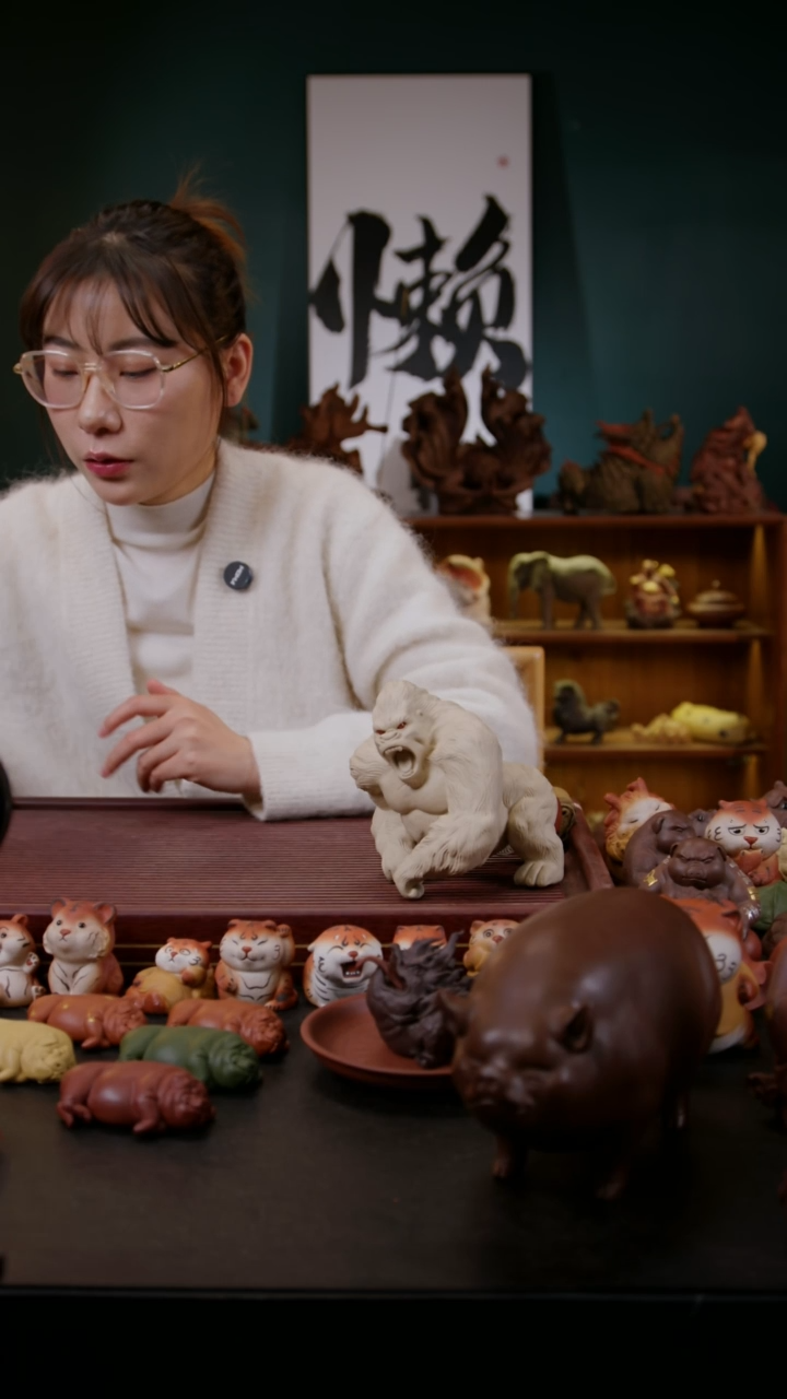 【闪购商品】紫砂茶宠如意小蛇蛋，，