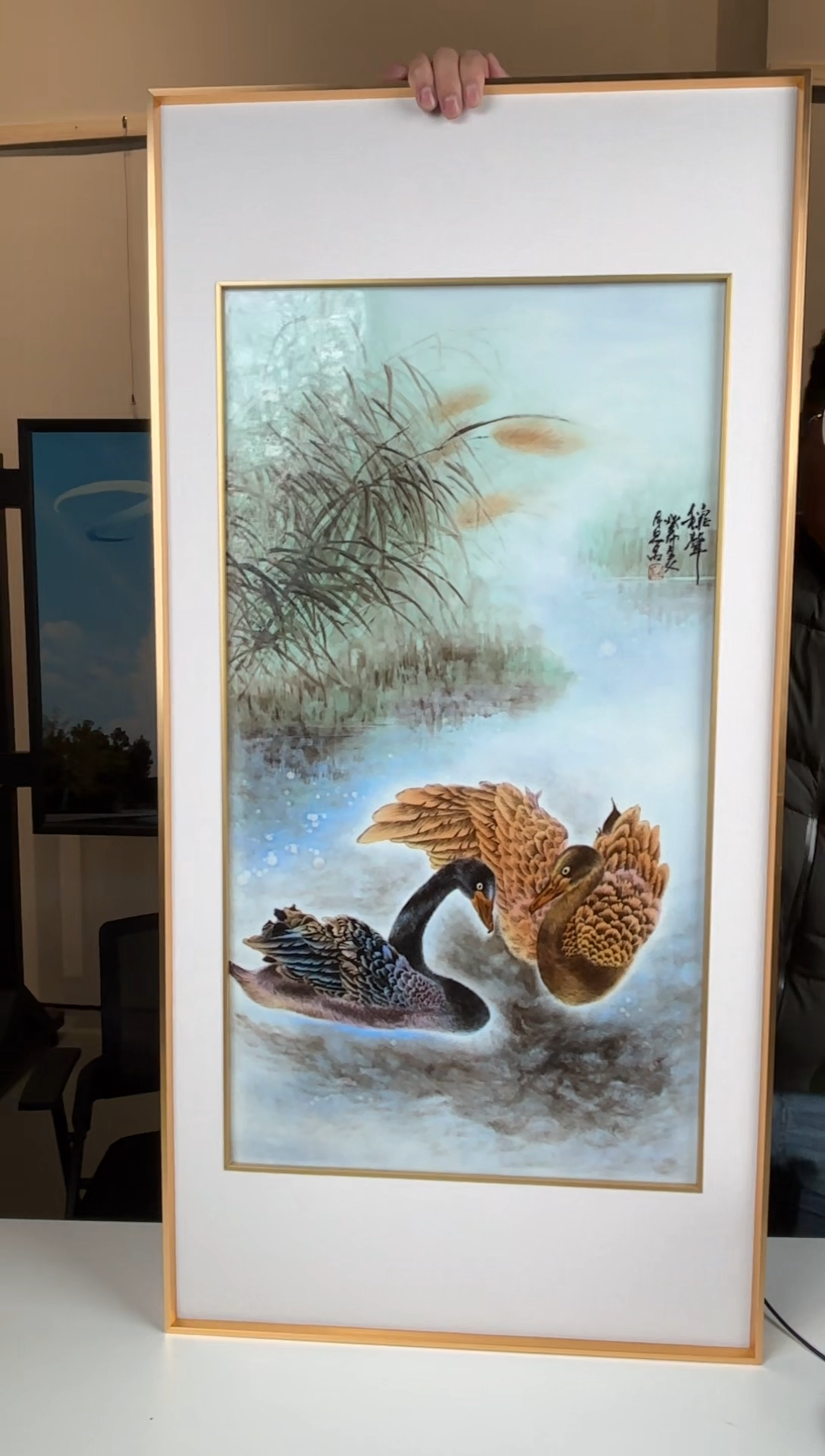 【闪购商品】瓷版画F52【人间瓷画】《程晶晶》