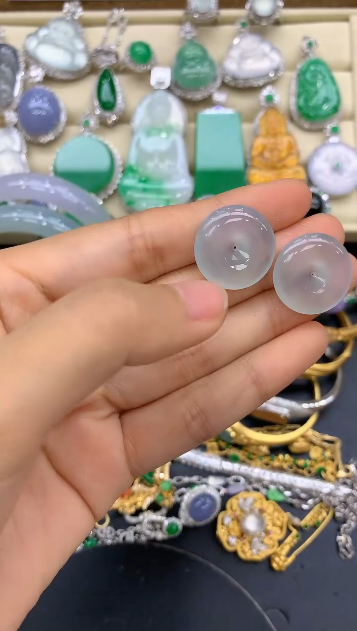 翡翠未镶嵌颈饰220-中国好珍宝  打包