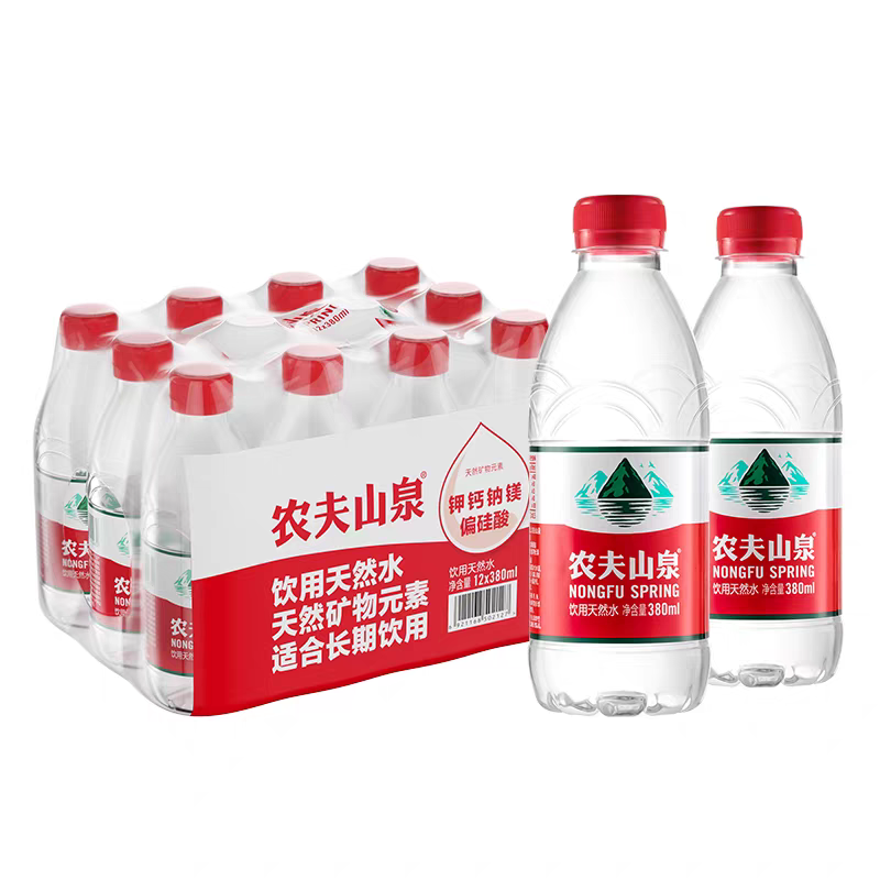 农夫山泉量贩装饮用水(380ml*12瓶)