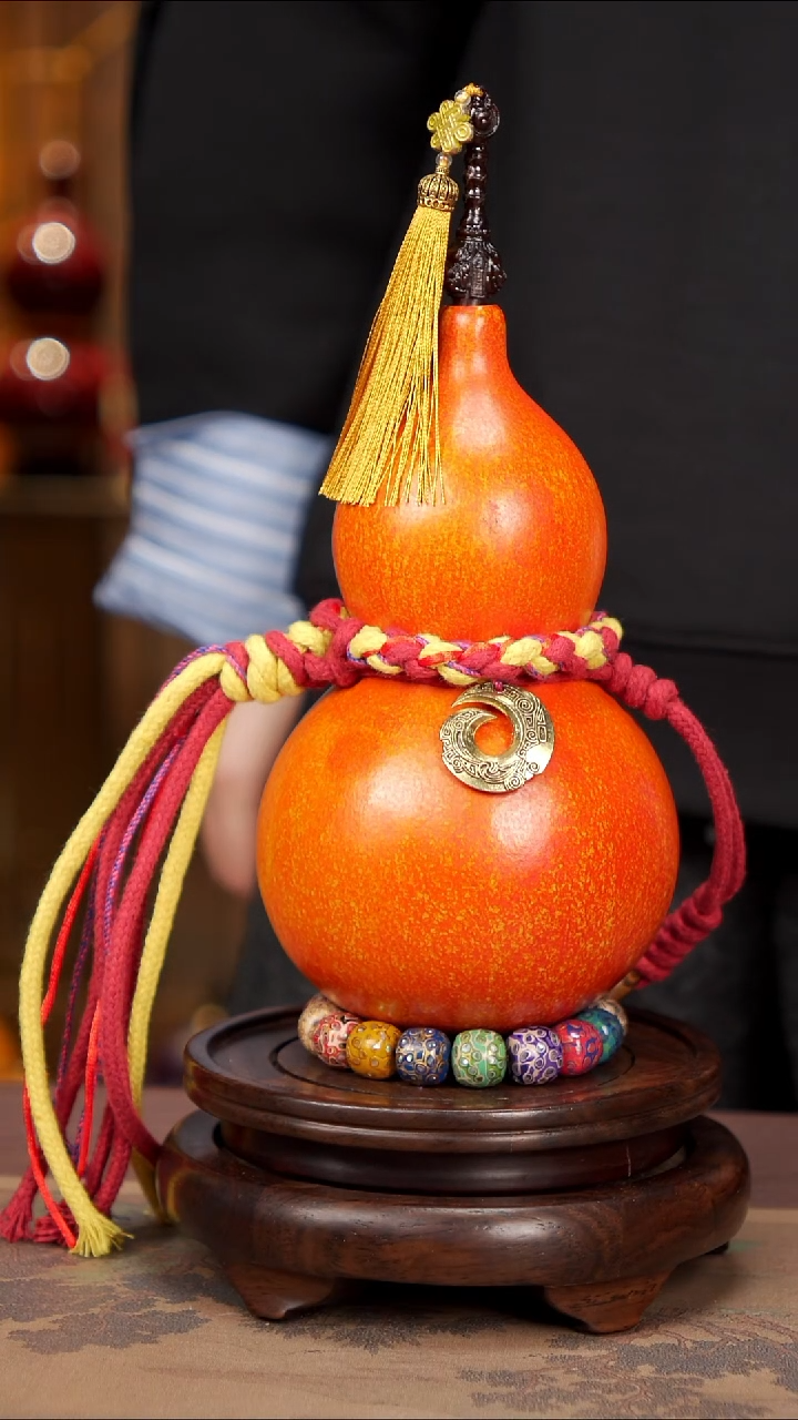 【闪购商品】105易林大漆酒葫芦----178