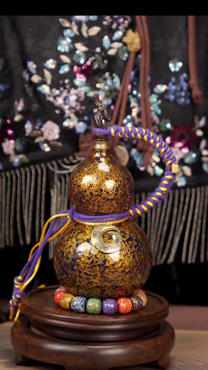 【闪购商品】69易林高端工艺大漆酒葫芦458