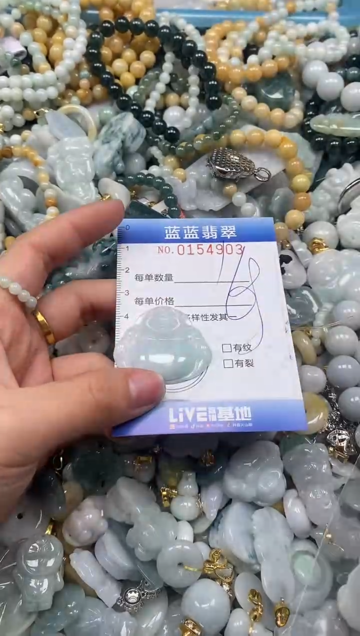 【闪购商品】翡翠颈饰未镶嵌闪购0154903