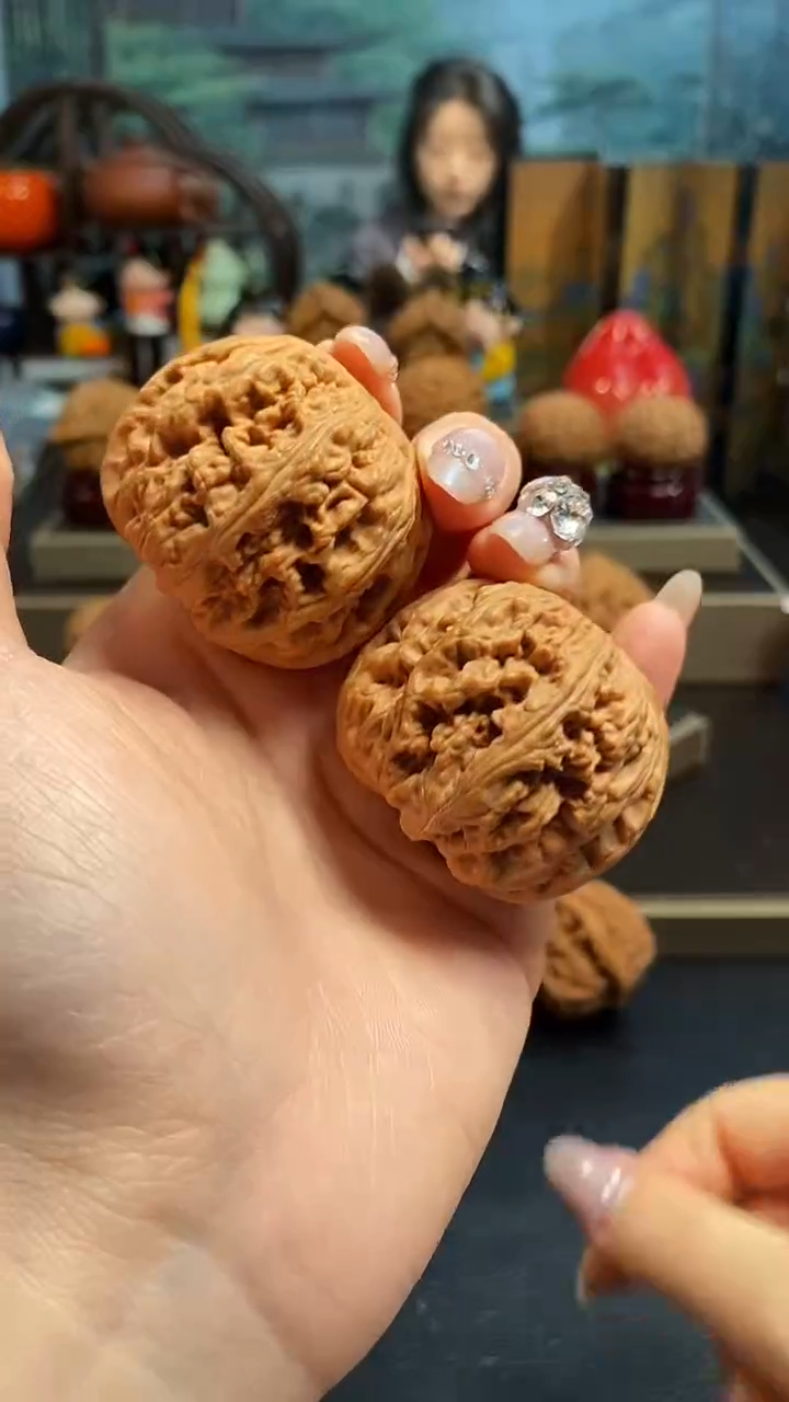 【闪购商品】文玩核桃吊坠B421大粗筋44