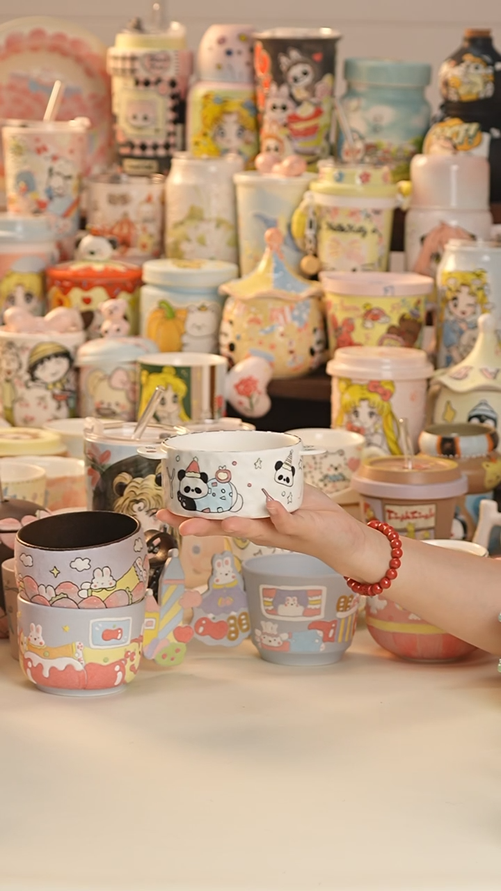 其他景德镇釉下彩手绘设计师款陶瓷