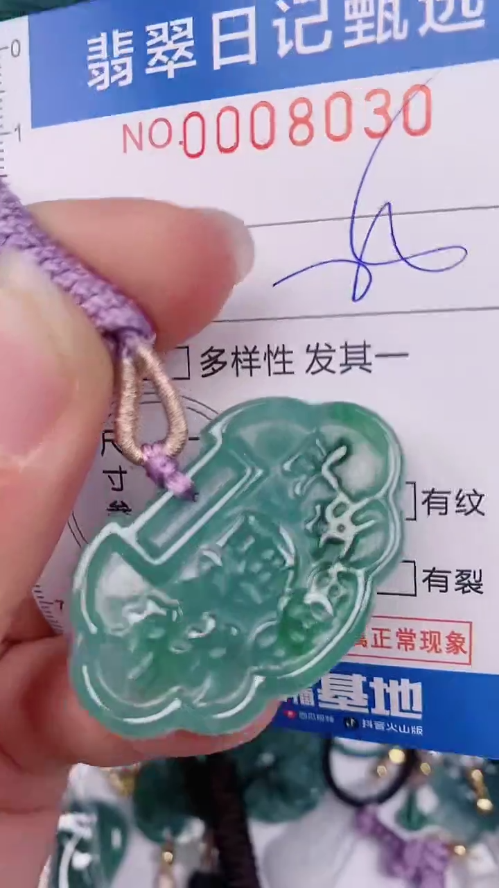 【闪购商品】翡翠颈饰未镶嵌00008030