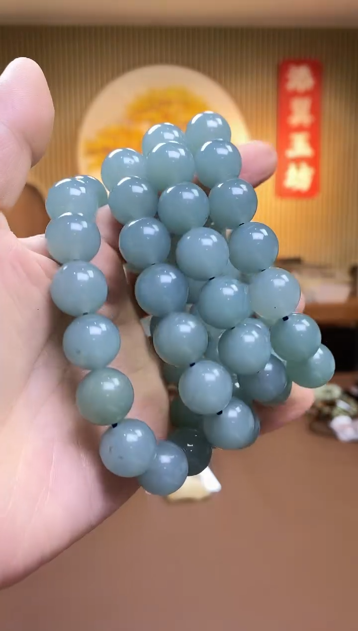 蛇纹石玉未镶嵌手串多样性随机发一