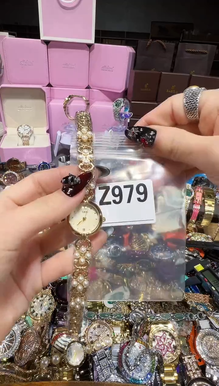 石英机芯不锈钢不锈钢直播定闪专用