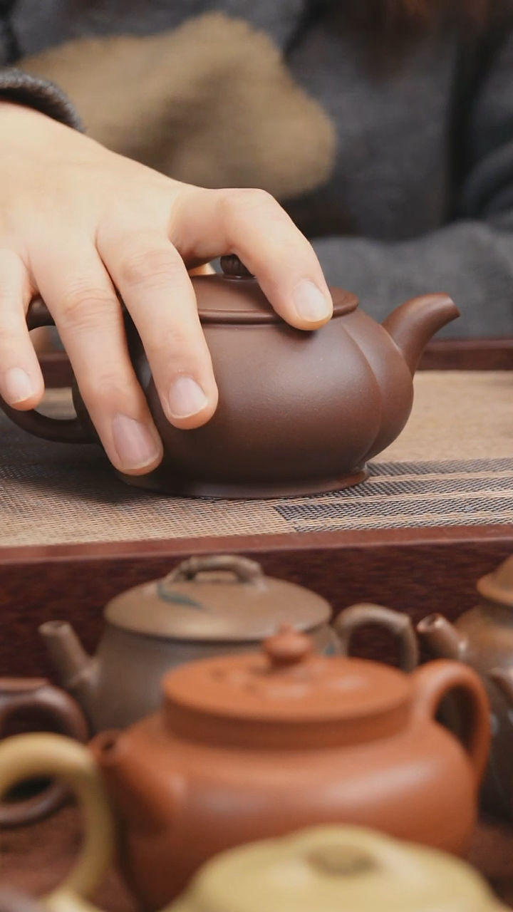 【闪购商品】紫砂茶壶紫泥南瓜