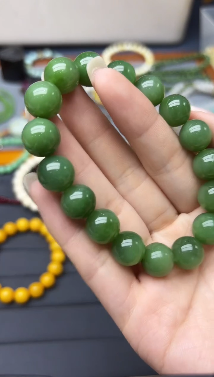 未镶嵌和田玉挂件和田玉手串YR