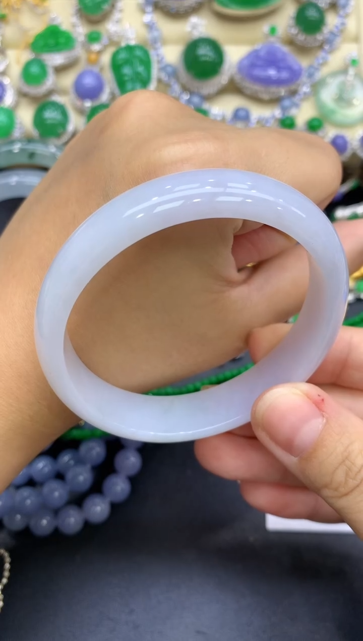 未镶嵌手镯翡翠295-中国好珍宝