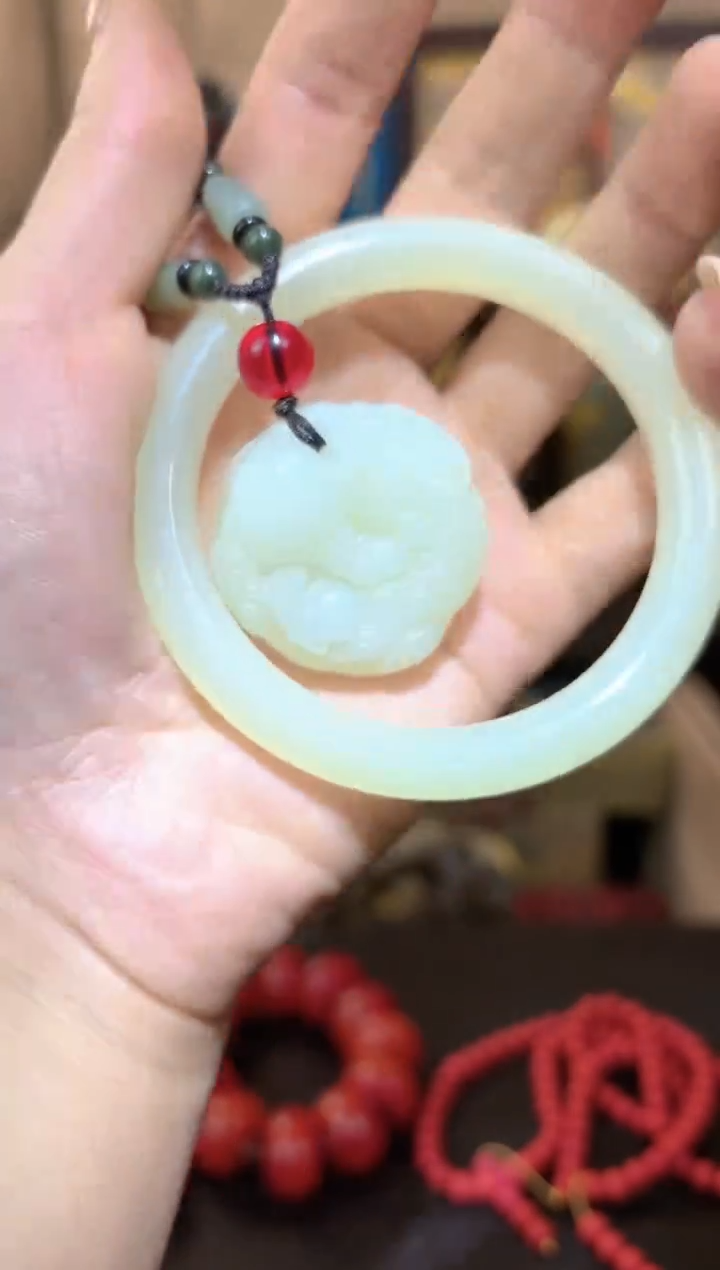 【闪购商品】和田玉挂件未镶嵌1一起