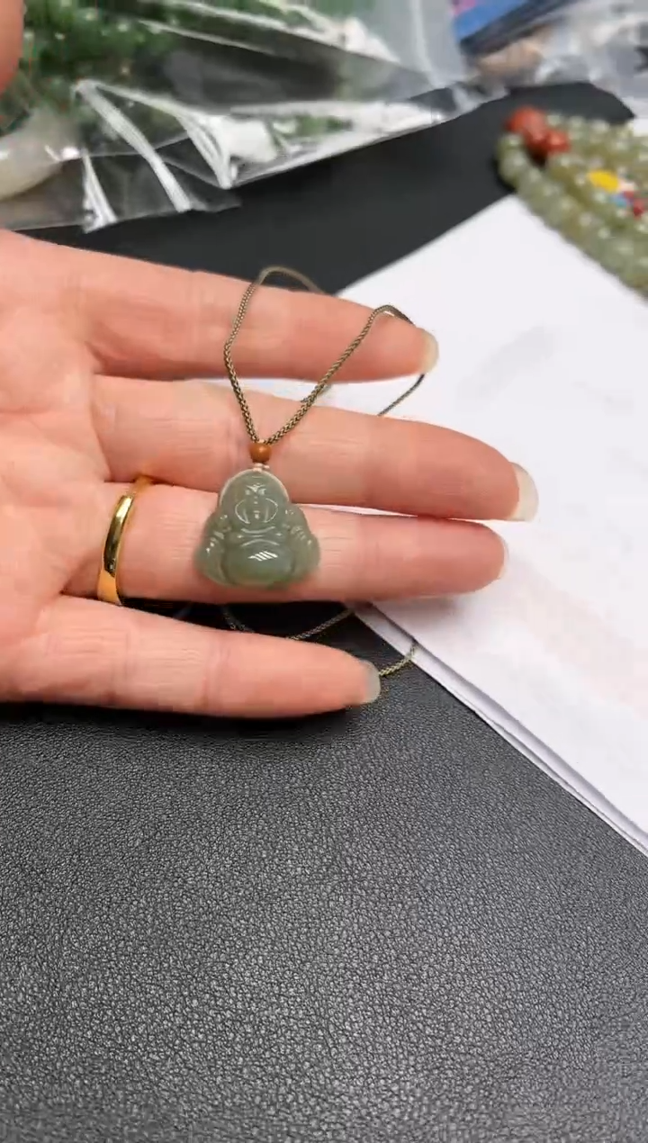【闪购商品】和田玉吊坠(赠链)未镶嵌吊坠H-11
