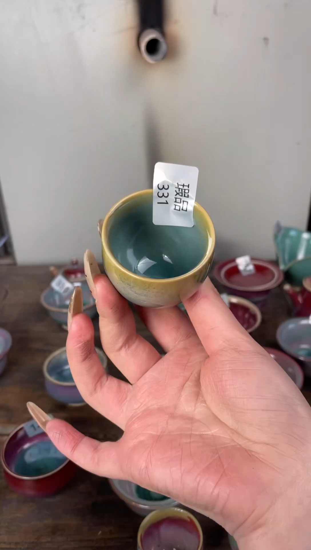 【闪购商品】摆件钧瓷手工茶器窑变