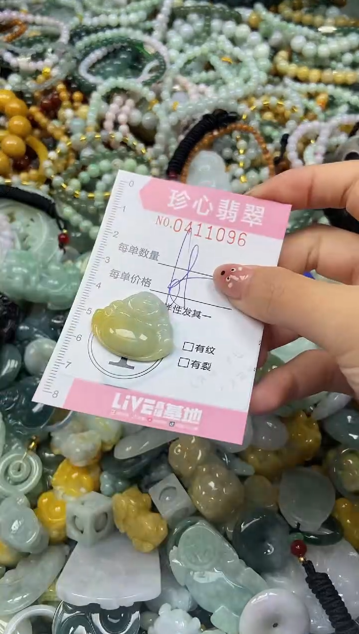 颈饰未镶嵌翡翠闪购0411096