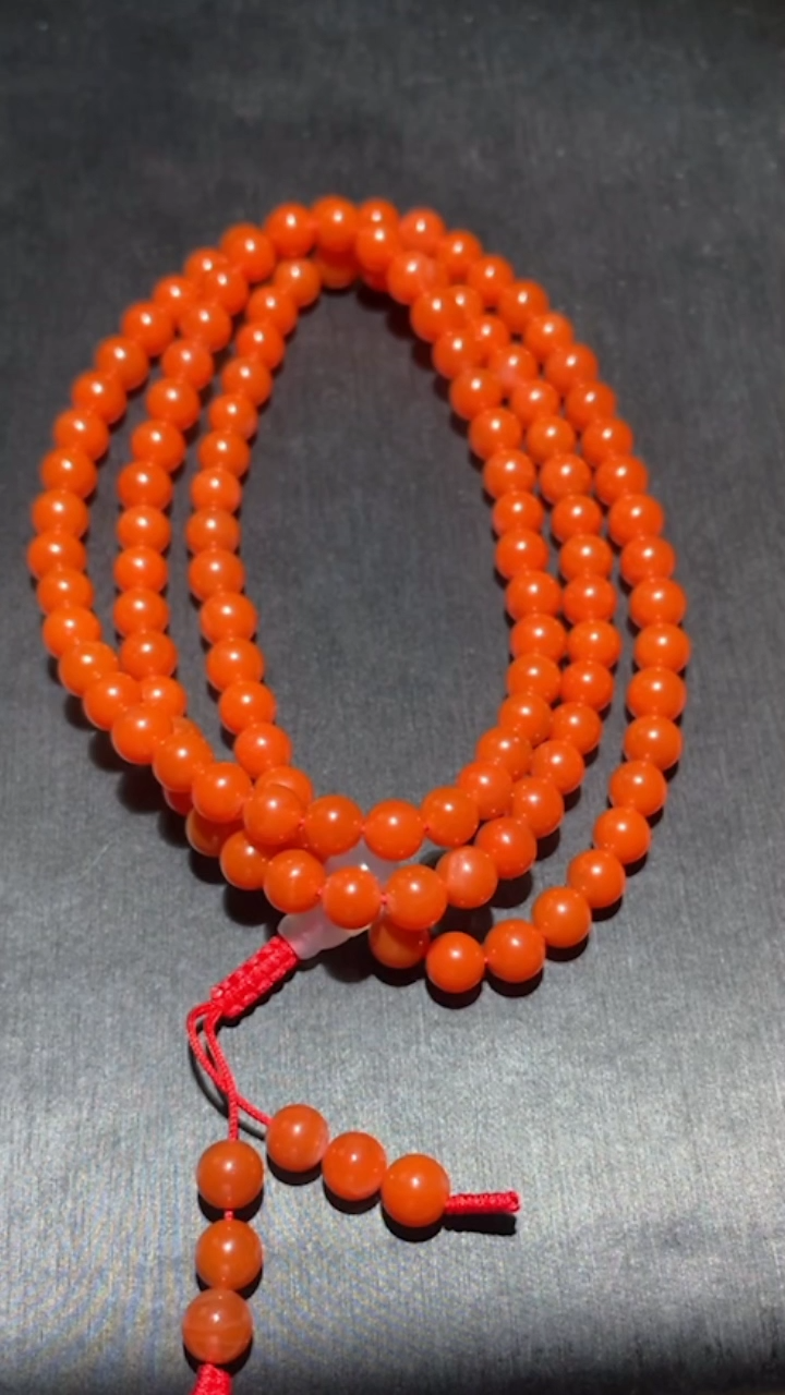 【闪购商品】南红玛瑙多圈手串未镶嵌15240630-131