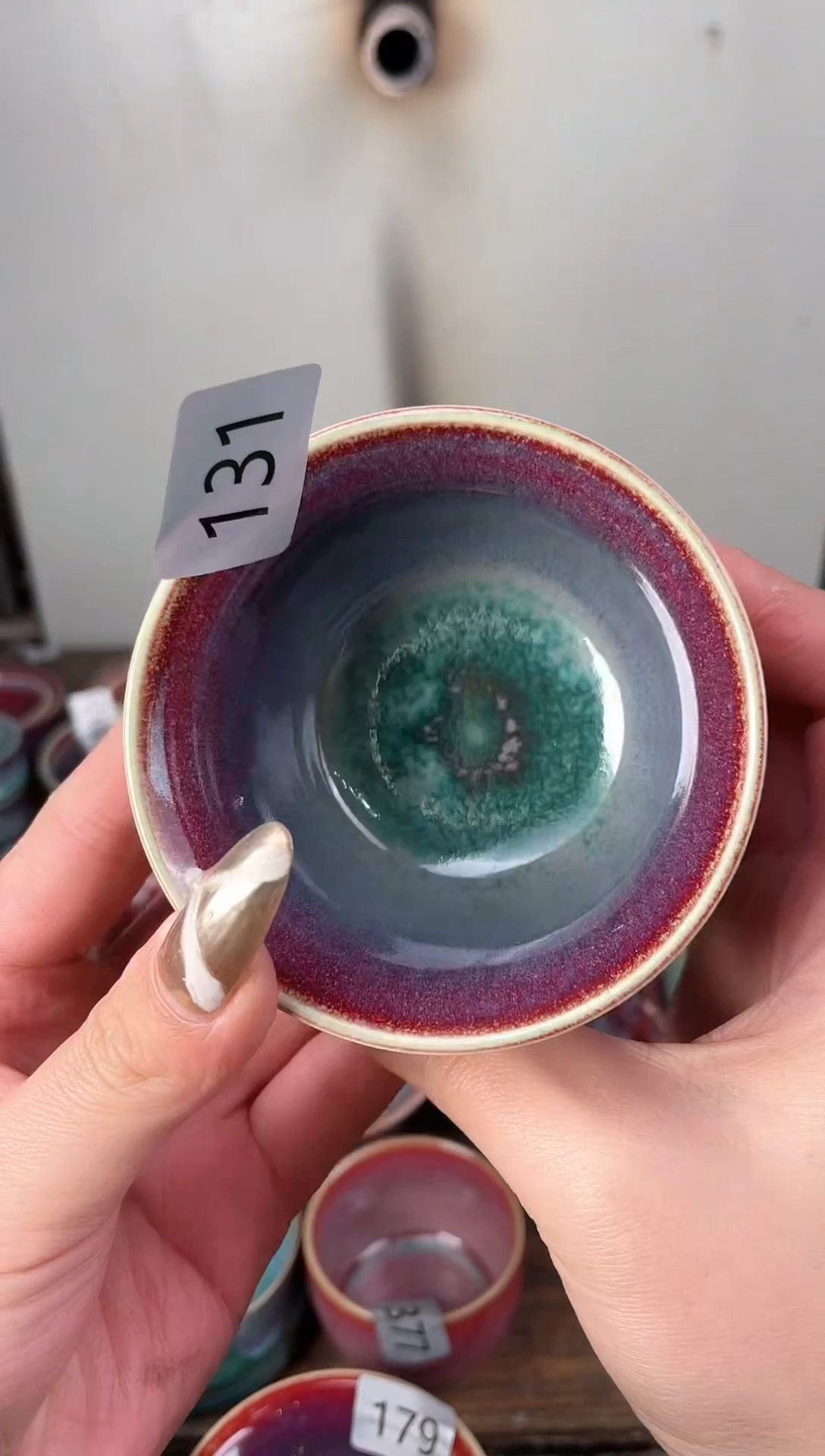 【闪购商品】摆件钧瓷手工茶器窑变