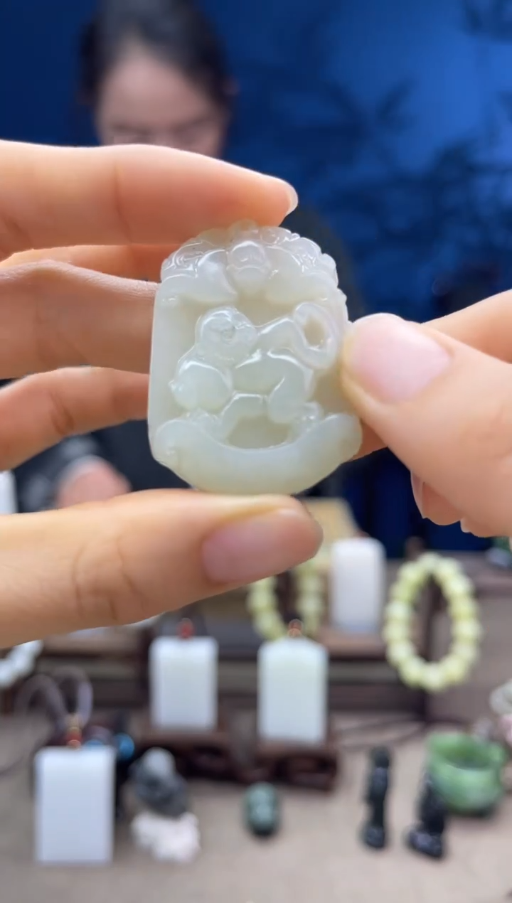 【闪购商品】和田玉颈饰未镶嵌1