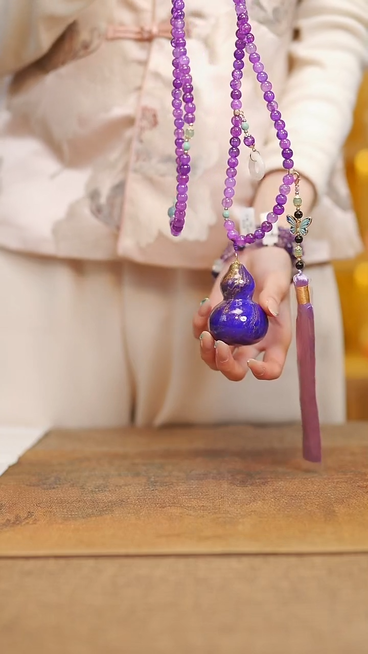 【闪购商品】783宴禾堂天然漆艺小葫芦138