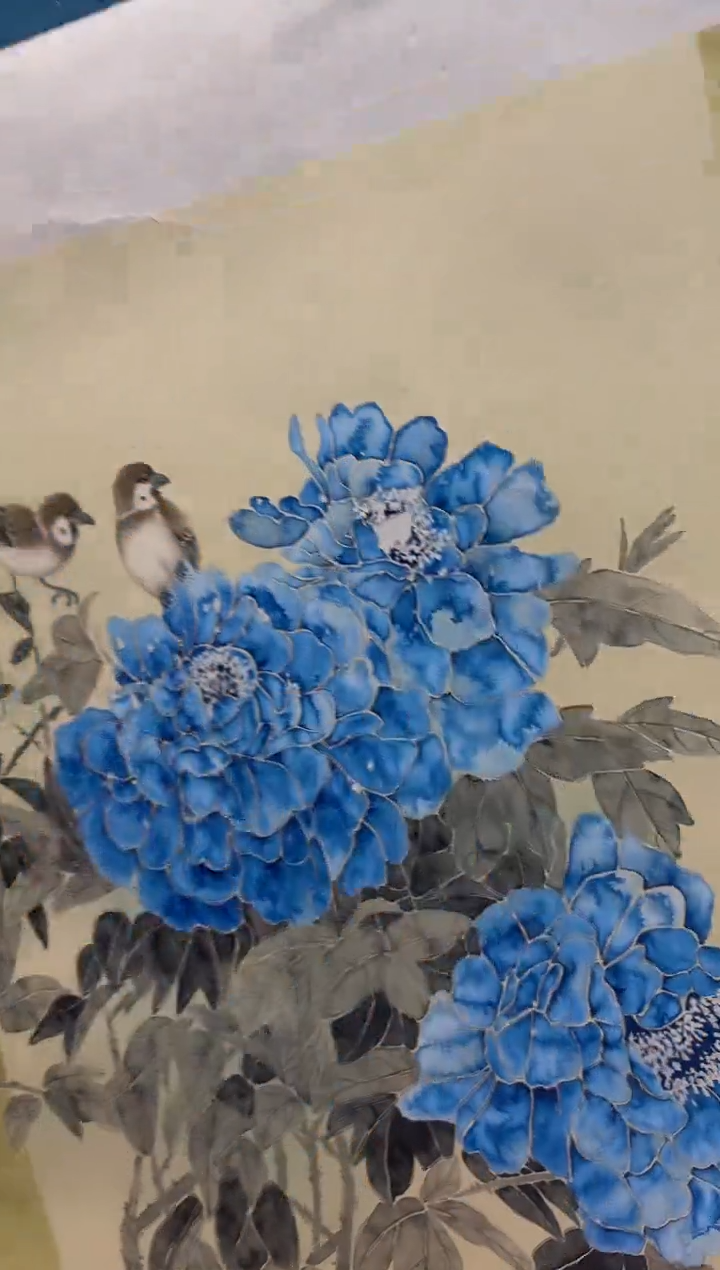 【闪购商品】国画孙桂国老师字画带亲笔合影证书10-21