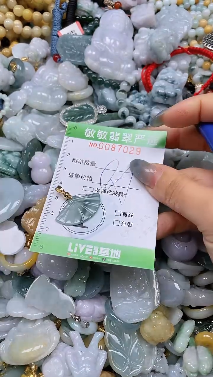 【闪购商品】翡翠颈饰未镶嵌闪购0087029