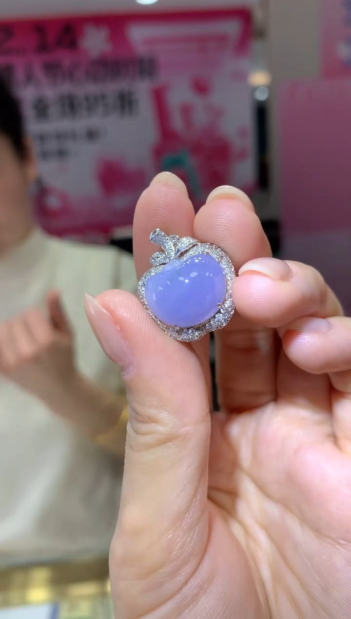 【闪购商品】翡翠颈饰18K金镶嵌|不退不换