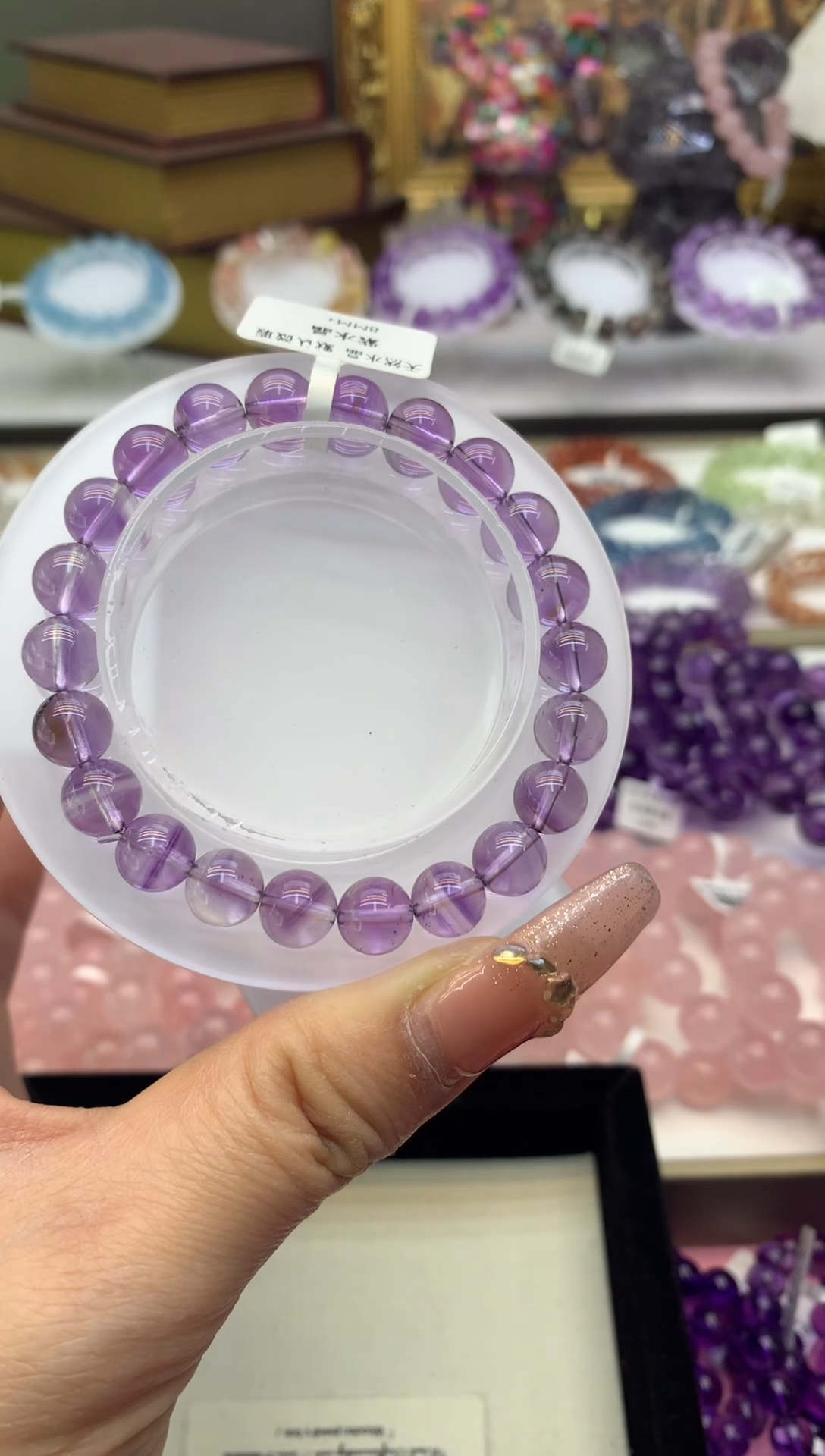 【闪购商品】水晶手串未镶嵌8+玻利维亚紫水晶