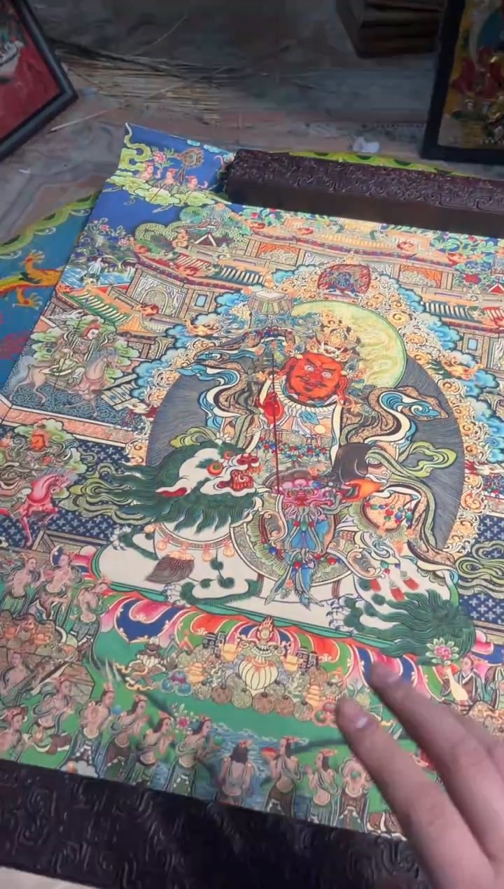 卷轴画东东唐卡tk16