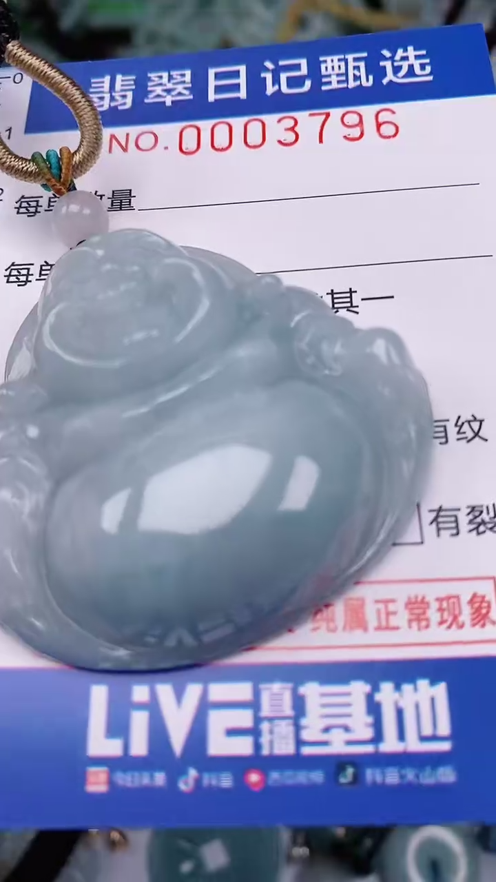 【闪购商品】翡翠颈饰未镶嵌00003796