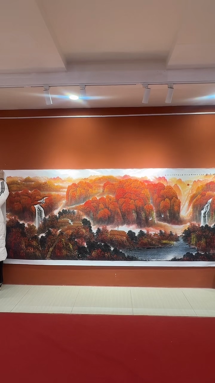 国画王炳杰手绘绘画作品14-40