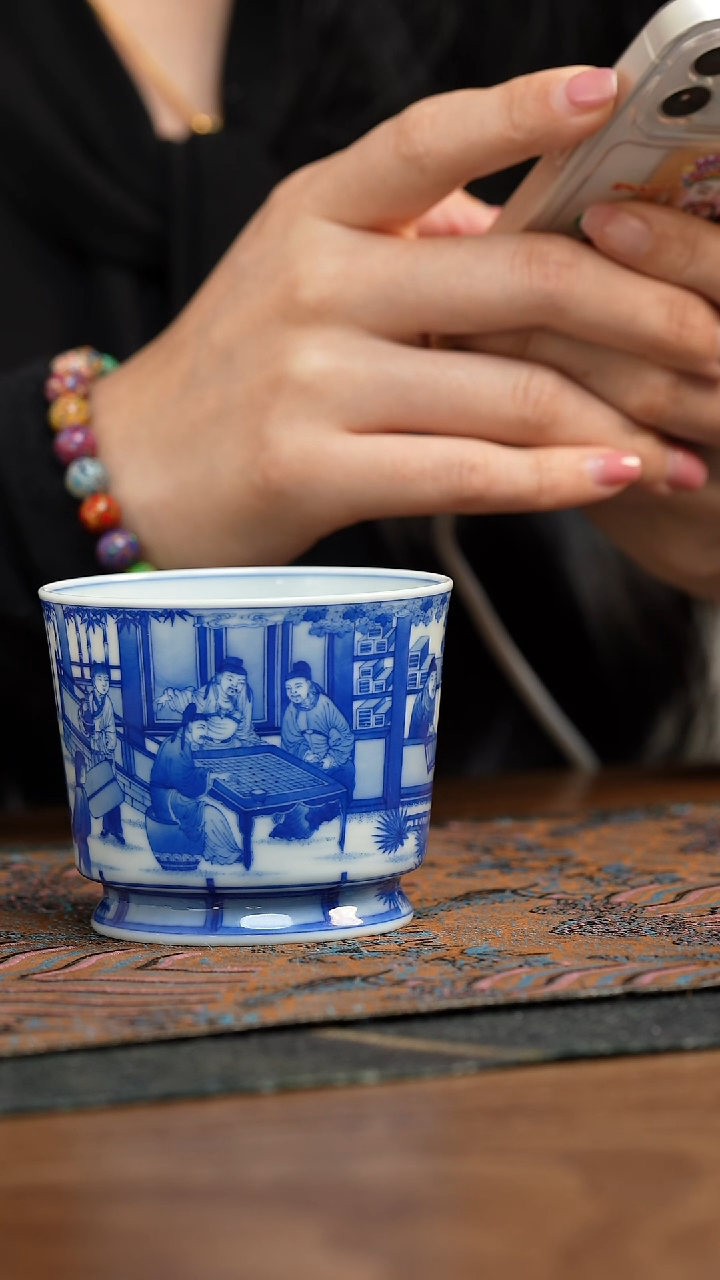 【闪购商品】仪贤堂 十八学士单容天杯