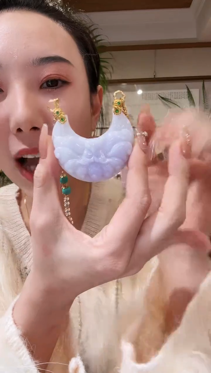 【闪购商品】翡翠颈饰未镶嵌国风