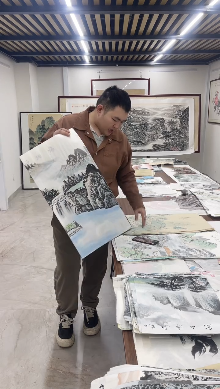 国画融易专属链接-李土庆水墨