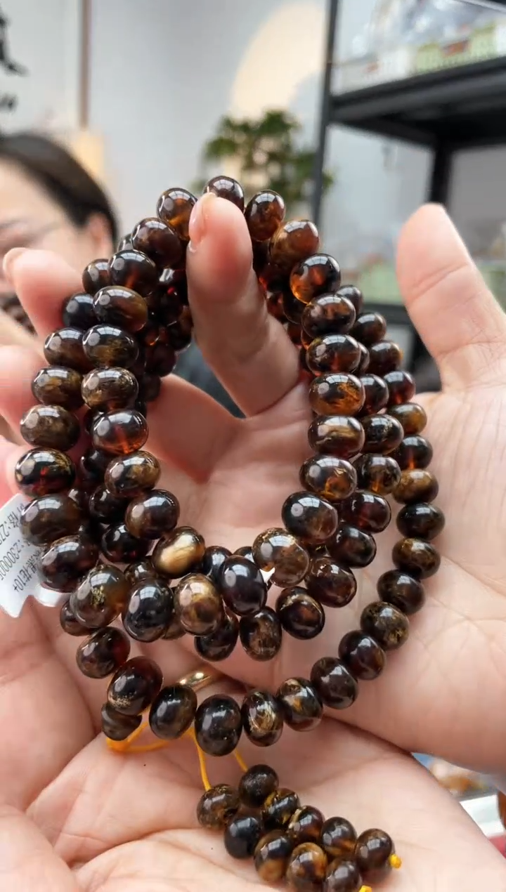 【闪购商品】琥珀珠宝奇石未镶嵌010黑