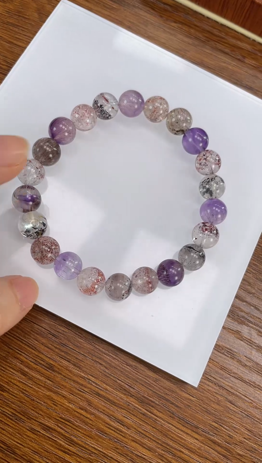 【闪购商品】水晶手链未镶嵌超七手串