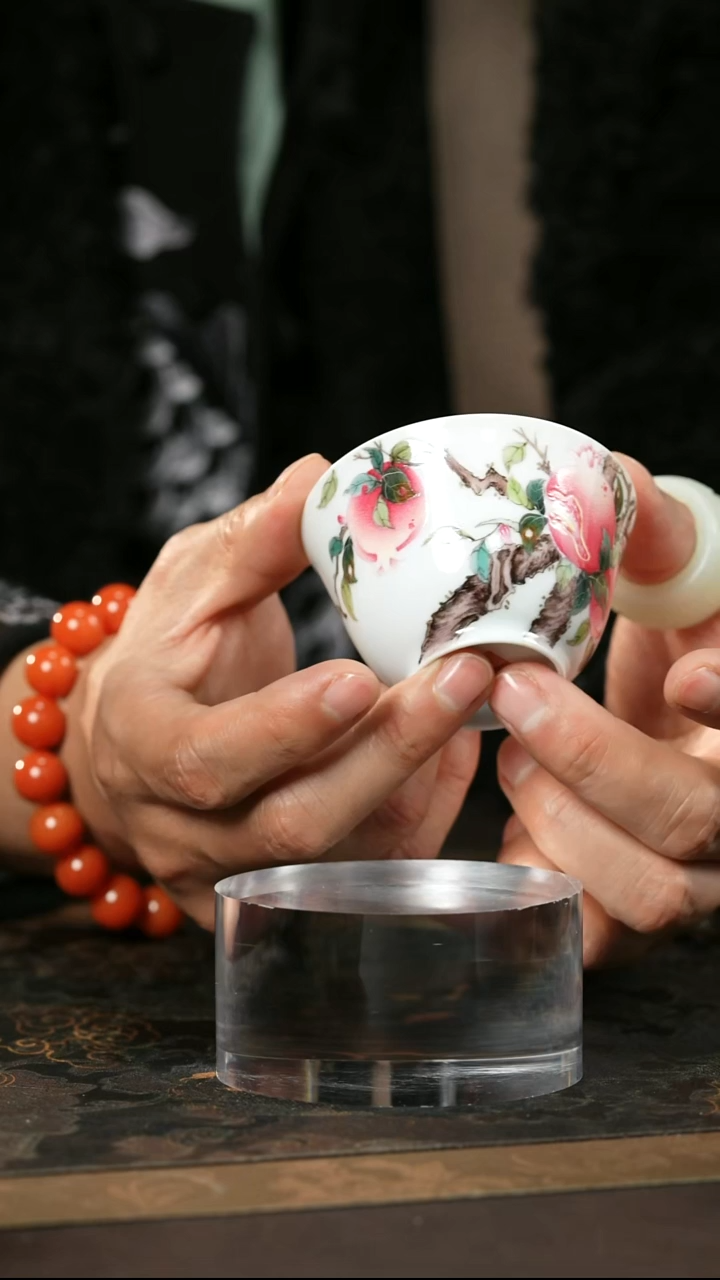 景德镇景宫窑景宫窑石榴杯