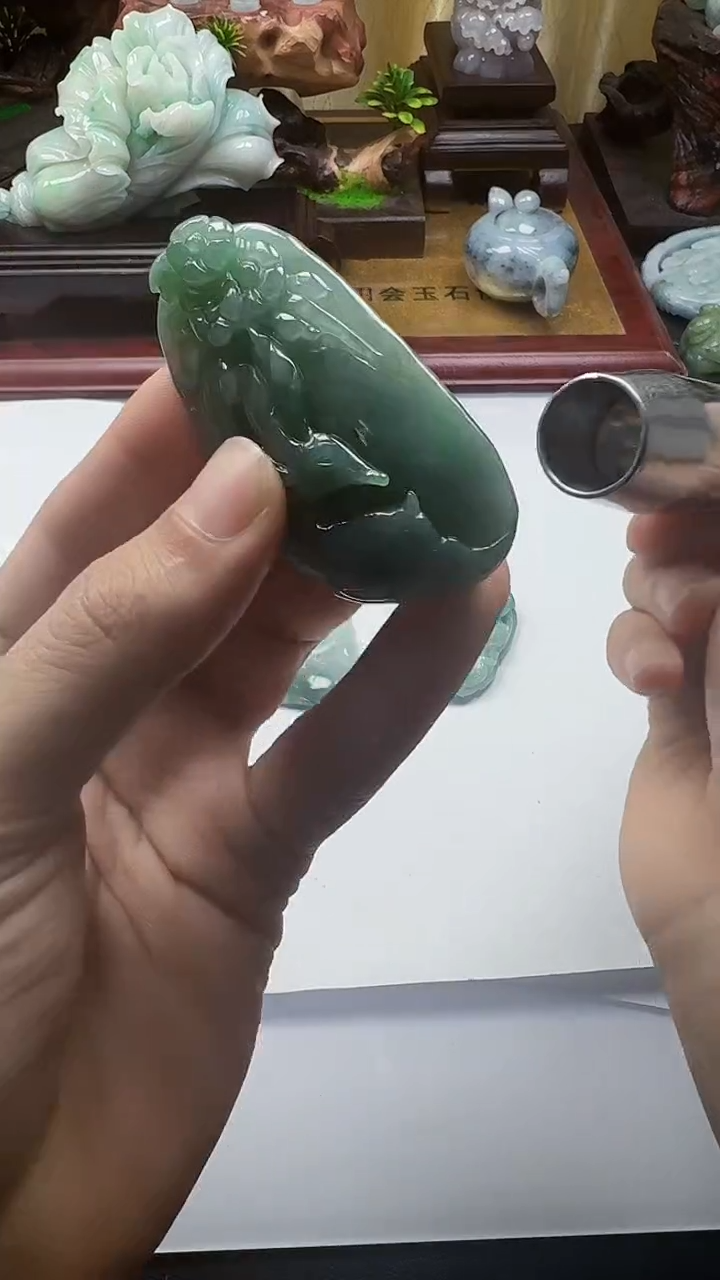 吊坠(不含链)未镶嵌翡翠1