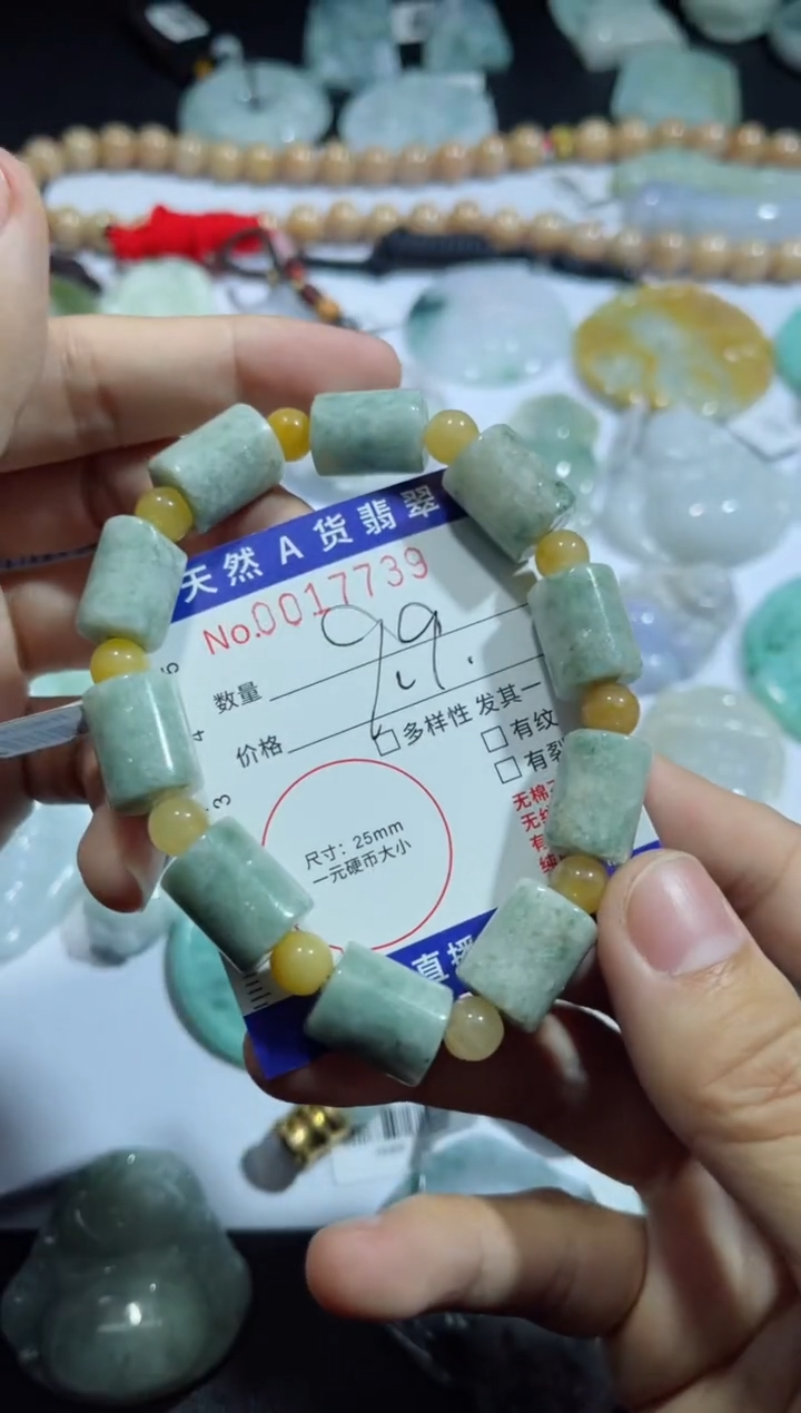 【闪购商品】翡翠颈饰未镶嵌00017739