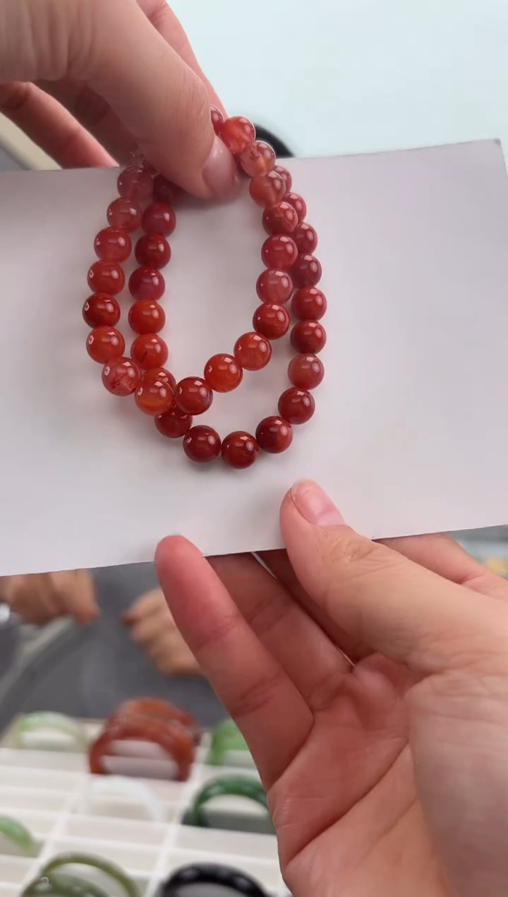 未镶嵌手串南红玛瑙多样性发货 拍一发一