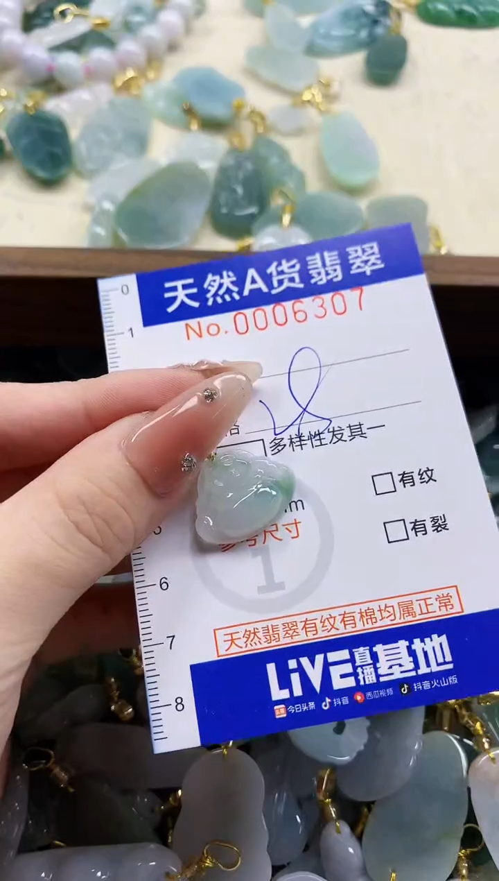 颈饰未镶嵌翡翠天然A货翡翠
