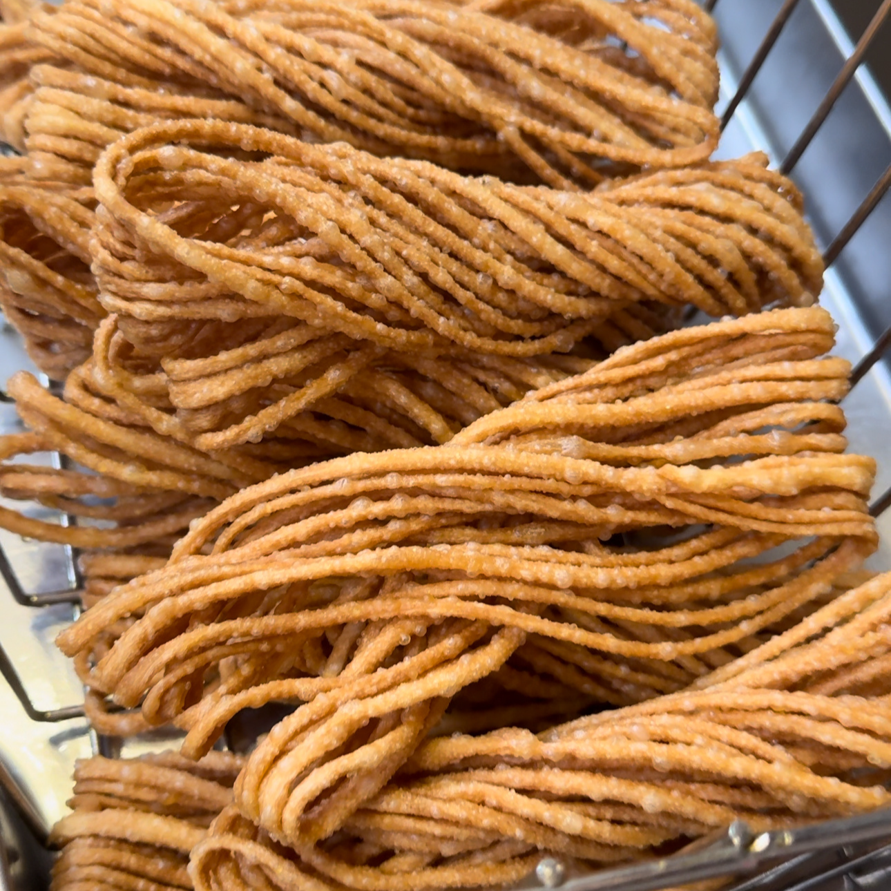 燕儿谷农家纯菜籽油现炸馓子2包（每包不低于350g） 简易包装